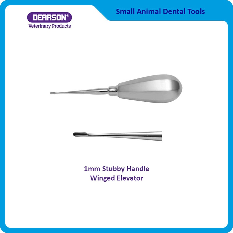 DSN6121STB Winged Elevator 1mm Stubby Handle