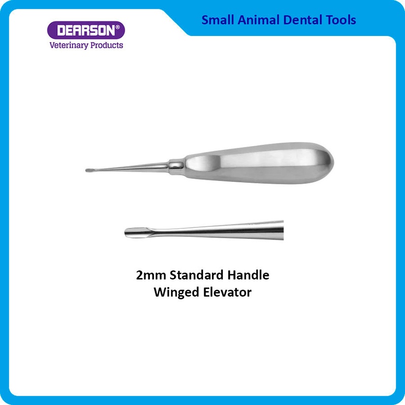 2mm Standard Handle Winged Elevator