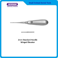 2mm Standard Handle Straight Tip Elevator