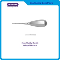 DSN6129STB Straight Tip Elevator 2mm Stubby Handle