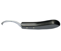 Hoof Knife Offset Shaft Bakelite Handle