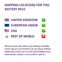 LITHIUM SHIPPING LOCATIONS