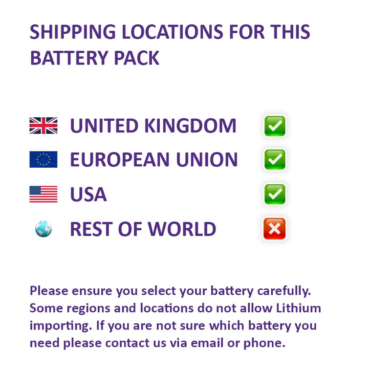 LITHIUM SHIPPING LOCATIONS
