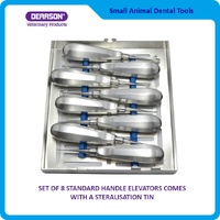 Set of 8 Standard Handle in Tin