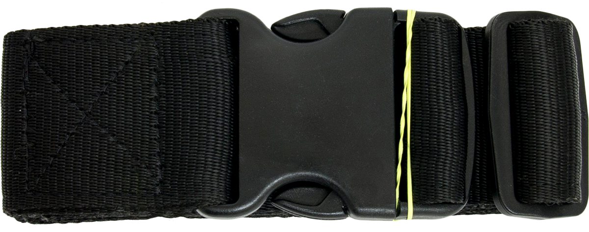 Black Webbed Belt