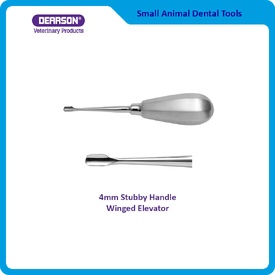4mm Stubby Handle Winged Elevator