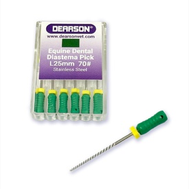 Pack of 6 Dental Picks Size #70 (25MM)